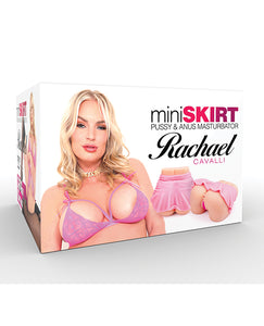 Rachel Cavalli Mini Skirt Pussy & Ass Masturbator
