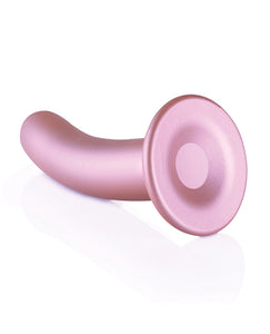 Shots Ouch 6" Smooth G-Spot Dildo - Rose Gold