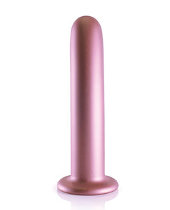 Shots Ouch 7" Smooth G-Spot Dildo - Rose Gold