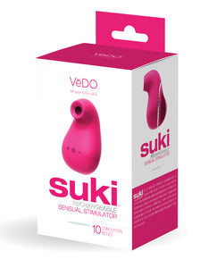 VeDO Suki Rechargeable Vibrating Sucker - Assorted Colors