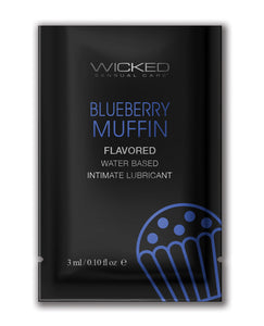 Wicked Sensual Care Water Based Lubricant .1 oz - Assorted Flavors