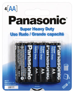 Panasonic Super Heavy Duty Battery AA - Pack of 4