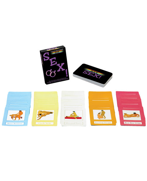 Gay Sex Card Game - Bilingual