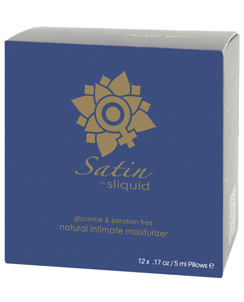 Sliquid Satin Lube Cube - 2 oz Pillow Pack of 12