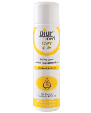 Pjur Med Soft Glide Silicone Based Personal Lubricant - 100ml Bottle