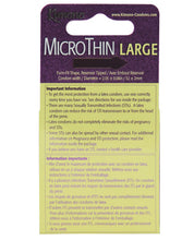 Kimono Micro Thin Large Condom - Box of 3