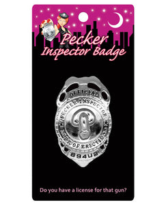 Pecker Inspector Badge