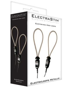 ElectraStim Accessory - Metallic Adjustable Cock Loops