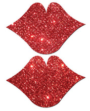 Pastease Glitter Lips - Red O/S