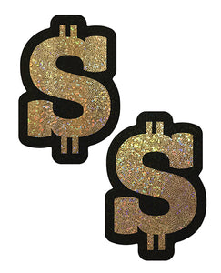 Pastease Glitter Dollar Sign - Gold O/S