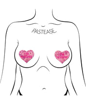 Pastease I'm Horny Heart - Pink/Red O/S