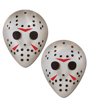 Pastease Scary Halloween Hockey Mask  - White O/S