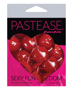Pastease Cherry Hearts - Red O/S