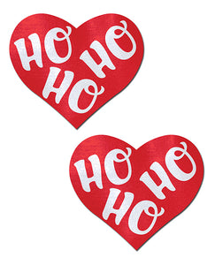 Ho Ho Ho Hearts - Red & White O/S