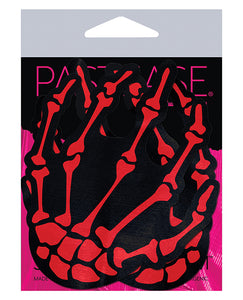 Pastease Skeleton Hands - Red O/S