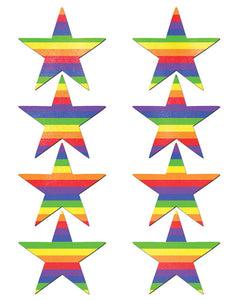 Pastease Mini Rainbow Stars - Pack of 8 O/S