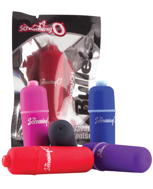 Screaming O 3 Speed Soft Touch Bullet - Asst. Colors