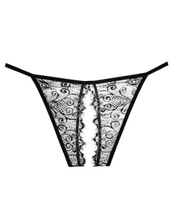 Adore Lace Enchanted Belle Panty Black O/S