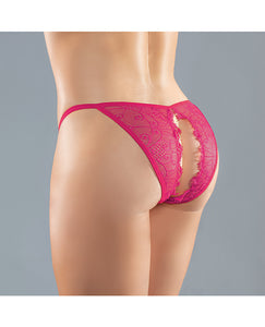 Adore Lace Enchanted Belle Panty Hot Pink O/S