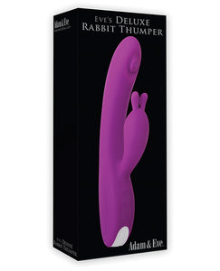 Adam & Eve Eve's Deluxe Rabbit Thumper - Purple