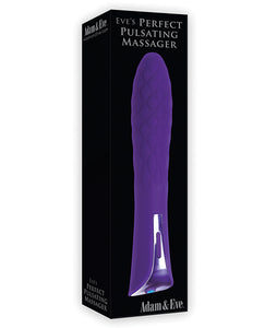 Adam & Eve Eve's Perfect Pulsating Massager - Purple