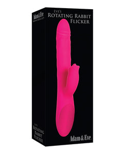 Adam & Eve Eve's Rotating Rabbit Flicker Dual Stim - Pink