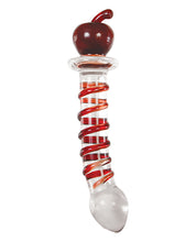 Adam & Eve Eve's Twisted Crystal Dildo - Red