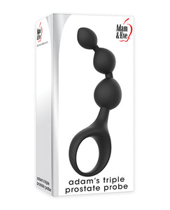 Adam & Eve Adam's Triple Prostate Probe - Black