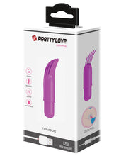 Pretty Love Gemma Tongue Vibrator - 12 Function Fuchsia