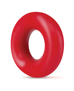 Blush Stay Hard Donut Rings - Red Pack of 2