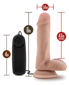 Blush Dr. Skin Dr. Rob 6" Cock w/Suction Cup - Vanilla
