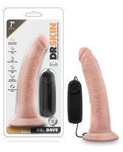 Blush Dr. Skin Dr. Dave 7" Cock w/Suction Cup - Vanilla
