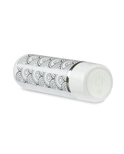 Blush The Collection Glitzy Geo Rechargeable Bullet - Silver
