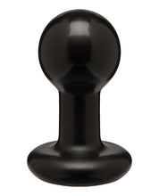 Round Butt Plug - Small Black