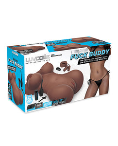 Luvdolz Remote Control Rechargeable Fuck Buddy w/Douche - Mocha