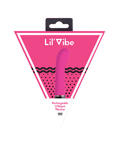 Lil' Vibe G-Spot Rechargeable Vibrator - Pink