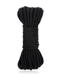 Lux Fetish Bondage Rope - Black