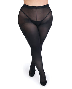 Fifty Shades of Grey Captivate Spanking Tights - Black