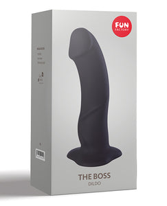 Fun Factory The Boss 7" Girthy Silicone Dildo - Assorted Colors
