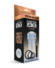 MSTR B8 Lip Service Vibrating Mouth Pack - Kit of 5 Clear