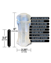 MSTR B8 Lip Service Vibrating Mouth Pack - Kit of 5 Clear