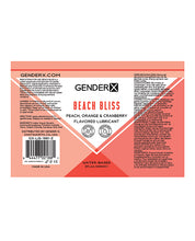 Gender X Flavored Lube - 2 oz Beach Bliss