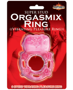Super Stud Orgasmix Ring Pleasure Ring 3 Speed - Magenta