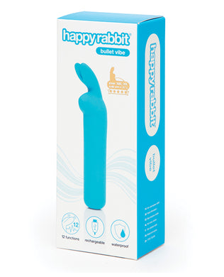Happy Rabbit Rechargeable Bullet - Blue