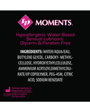 ID Moments Water Based Lubricant