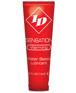 NO ETA ID Sensation Waterbased Warming Lubricant - 12 ml Tube
