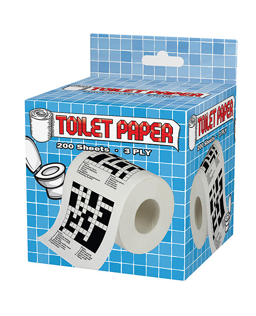 Cross Word Toilet Paper