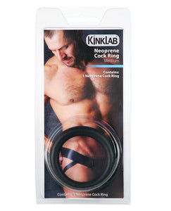 KinkLab Thin Neoprene 1.75" Cock Ring