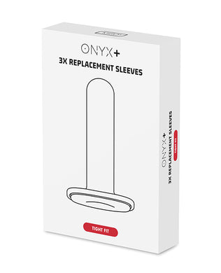 Kiiroo Onyx+ Replacement Sleeve - 3 Pack Tight Fit