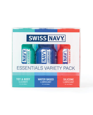Swiss Navy Essentials Variety Pack of 3 - 1 oz